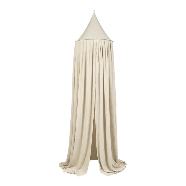 Bed canopy pre-washed muslin