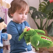 sigikid Handspielpuppen für Kinder mit Krokodil