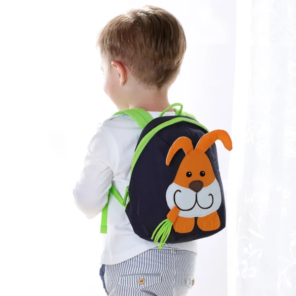sigikid Kinder Rucksack Hase 3 Liter für Krippe und Kindergarten