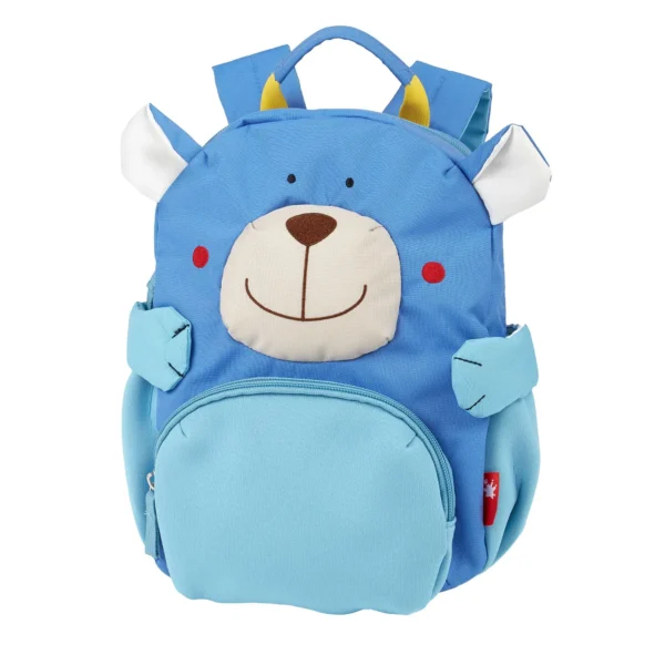 sigikid Kindergarten Rucksack Bär – Blau, 5,2 l