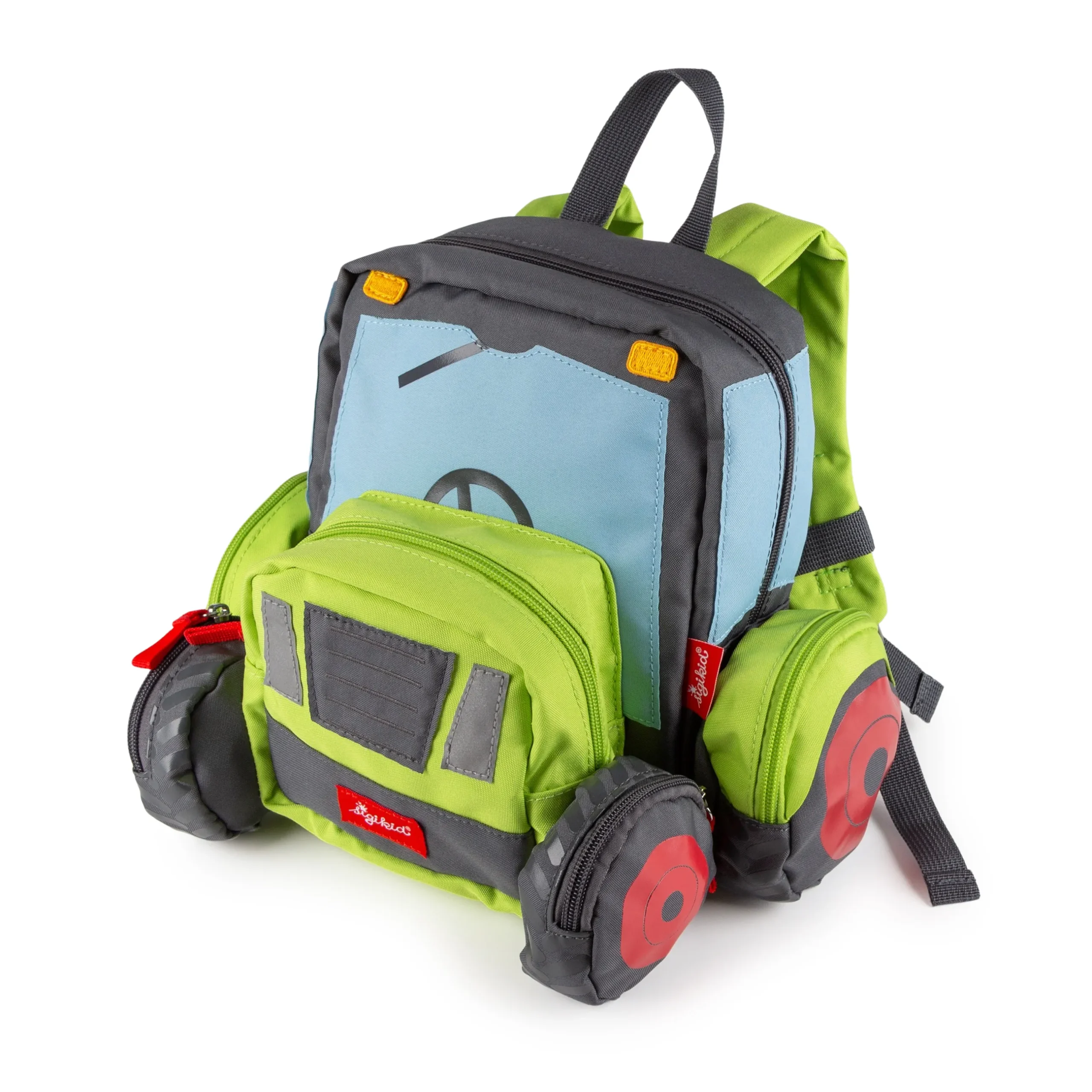 sigikid Kinder Rucksack Traktor 5,8 l | Kindergarten