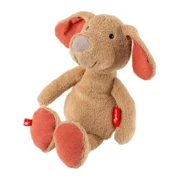 sigikid Natural Friends Kuscheltiere Hund aus Baumwolle mit Kapokfüllung