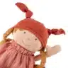 sigikid Stoffpuppe Brenda Bilipup für Kinder in Rosa und mit Zipfelmütze und Musselinkleid