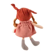 sigikid Stoffpuppe Brenda Bilipup für Kinder in Rosa und mit Zipfelmütze und Musselinkleid