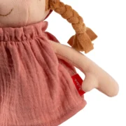 sigikid Stoffpuppe Brenda Bilipup für Kinder in Rosa und mit Zipfelmütze und Musselinkleid