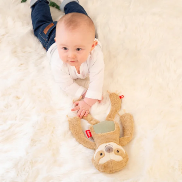 sigikid Natural Friends Kuscheltiere Faultier aus Baumwolle mit Kapokfüllung