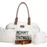 FreeON Mummy Things Bag geräumige Kliniktasche und Wickeltasche in Weiß