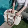 FreeON Mummy Things Bag geräumige Kliniktasche und Wickeltasche in Weiß