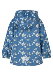 Sterntaler Kinder Regenjacke Baustelle ungefüttert in Jeans mit Farbwechsel-Effekt