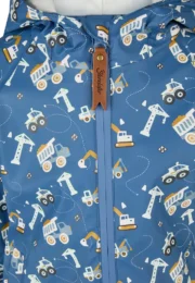 Sterntaler Kinder Regenjacke Baustelle ungefüttert in Jeans mit Farbwechsel-Effekt