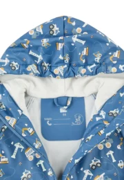 Sterntaler Kinder Regenjacke Baustelle ungefüttert in Jeans mit Farbwechsel-Effekt