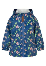 Sterntaler Kinder Regenjacke Baustelle ungefüttert in Jeans mit Farbwechsel-Effekt