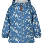 Sterntaler Kinder Regenjacke Baustelle ungefüttert in Jeans mit Farbwechsel-Effekt