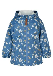 Sterntaler Kinder Regenjacke Baustelle ungefüttert in Jeans mit Farbwechsel-Effekt