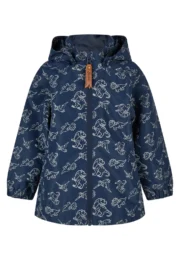 Sterntaler gefütterte Kinder Regenjacke Dino in Marine