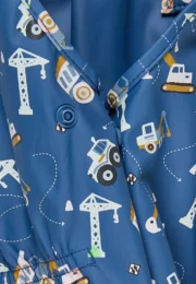 Sterntaler Kinder Matschhose Baustelle ungefüttert in Jeans mit Farbwechsel-Effekt