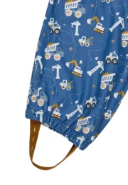 Sterntaler Kinder Matschhose Baustelle ungefüttert in Jeans mit Farbwechsel-Effekt