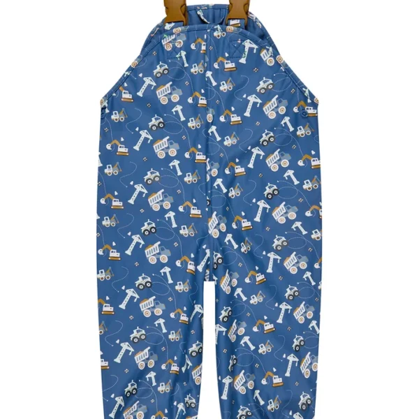 Sterntaler Kinder Matschhose Baustelle ungefüttert in Jeans mit Farbwechsel-Effekt