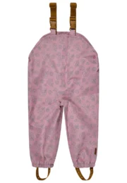 Sterntaler gefütterte Kinder Matschhose Blume in Samtrosa