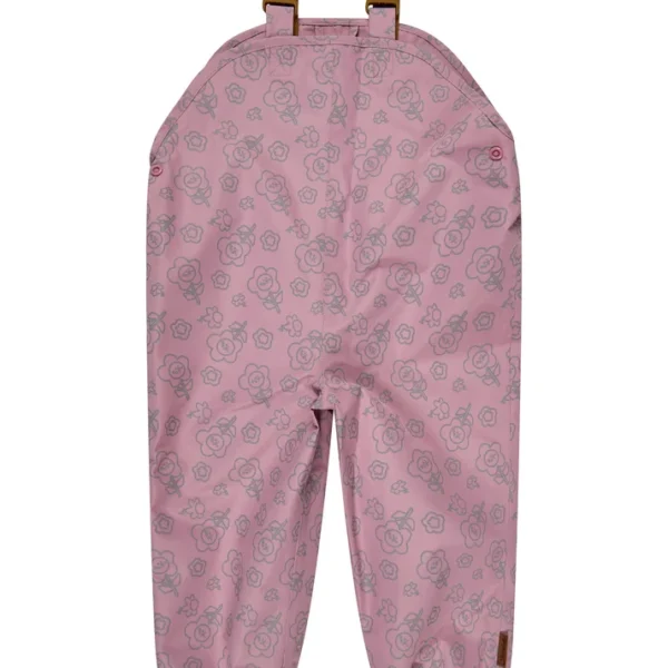 Sterntaler gefütterte Kinder Matschhose Blume in Samtrosa