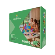 Cleverclixx Inventive Pack Intense mit 110 bunten magnetischen Bausteinen ab 3 Jahren
