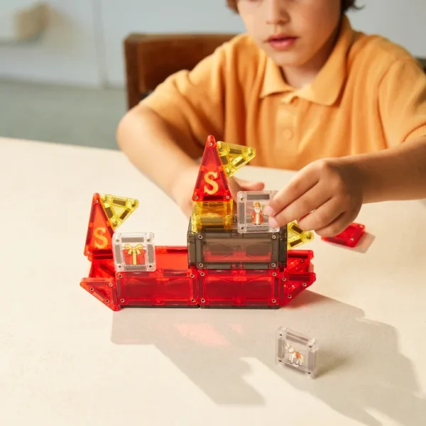 Cleverclixx Mini Tiles Sinterklaas Limited Edition mit 30 magnetischen Bausteinen