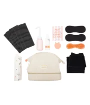 doomoo Mommy Vanity Wochenbett Pflegeset für Mamas in beiger Cordtasche