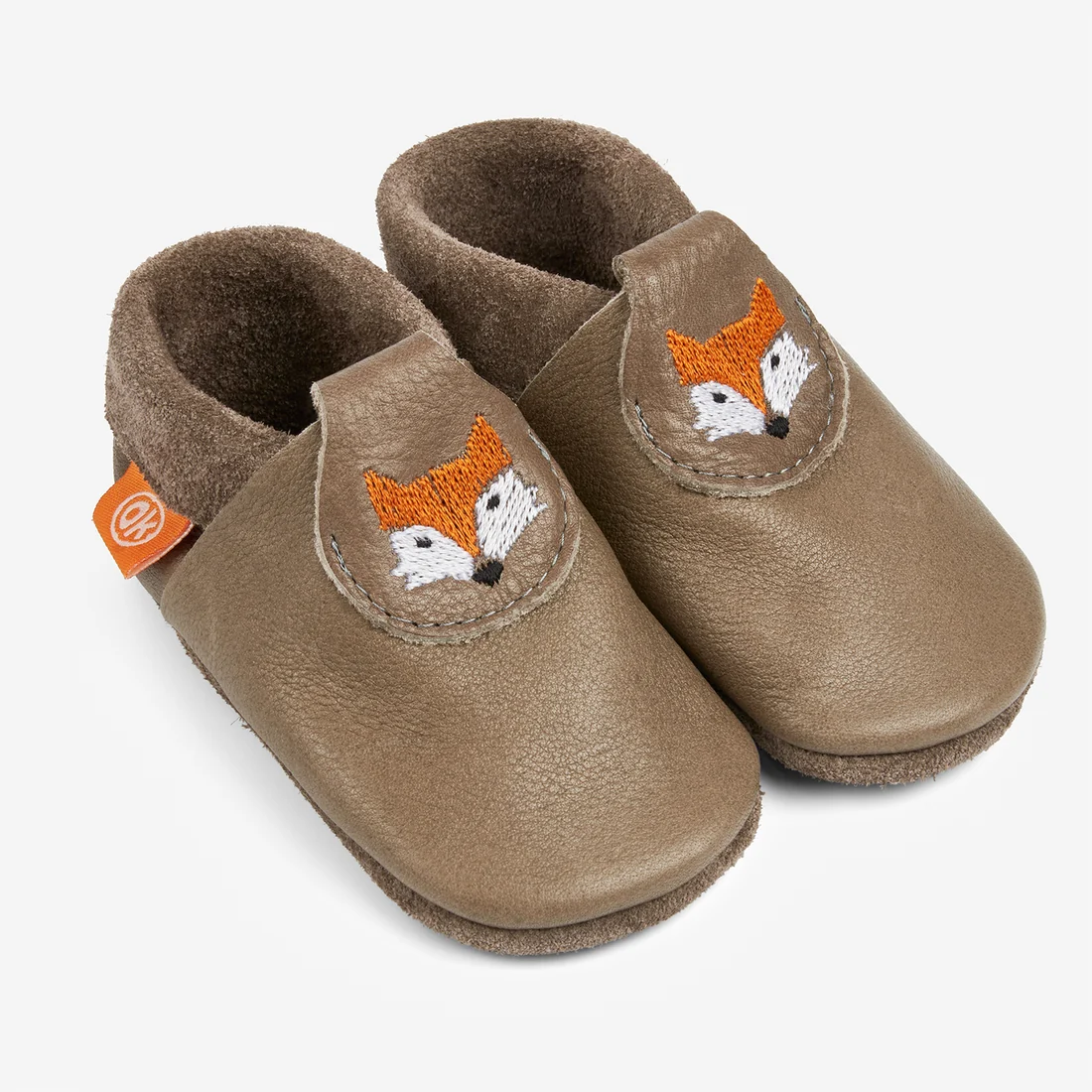 orangenkinder_softpoppies_fuchs_haupt_55443cb0-2e54-4cf0-a1c6-91917d5d32d3_1100x Orangenkinder SOFT Hausschuhe Poppies Fränzchen der Fuchs der Fuchs Lederhausschuhe mit gesticktem Fuchsmotiv