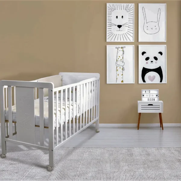 iKid Osito Babybett in a room