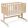 Micuna You & Me Plus Beistellbett in Natur