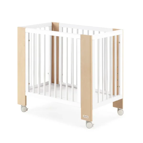 Micuna Mini Converbaby Beistellbett Weiß/Natur
