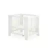 Micuna Mini Converbaby Beistellbett in Weiß