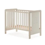Babybett Luciana 120 × 60 cm in Weiß mit Motivdruck