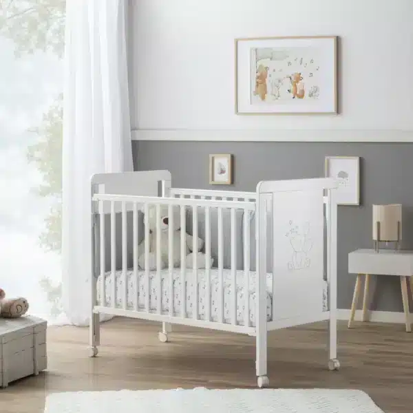 iKid Napoli Babybett 120 x 60 cm in Weiß