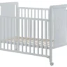 iKid Napoli Babybett 120 x 60 cm in Weiß