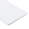 Minibettmatratze 80 x 50 cm mit weißem PVC-Bezug