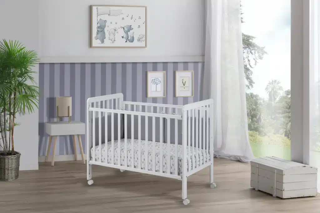 Bari Babybett 120 x 60 cm Weiß