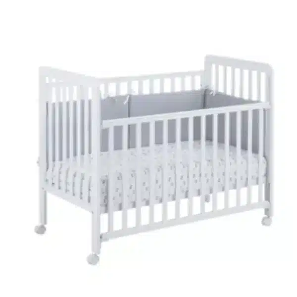 iKid Bari Babybett 120 x 60 cm in Weiß