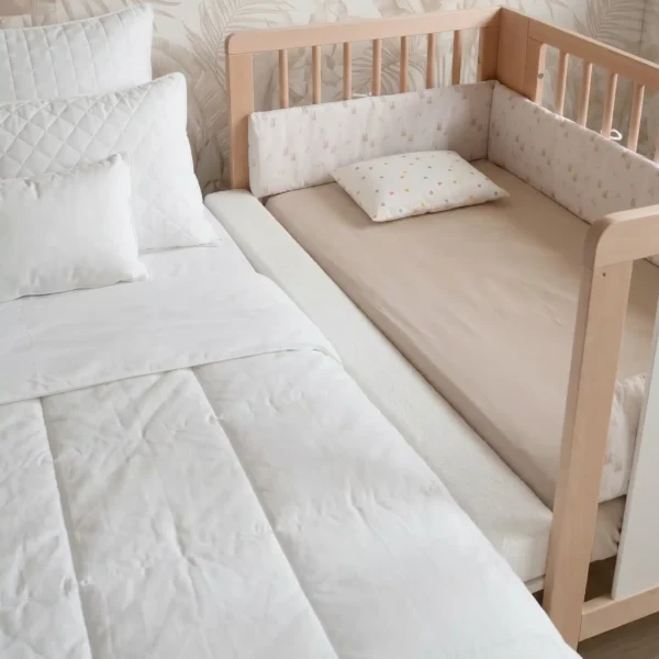 Beistellbett-Umbaukit CP-2007 – Weiß