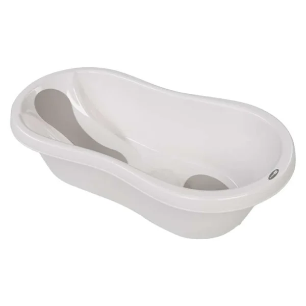 Babybadewanne Cosy in Weiß mit EVA-Polsterung und zwei Badebereichen