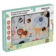 Soundboard Jungle mit bunten Dschungeltieren