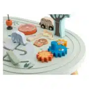 Aktivitätstisch Let’s Play aus Holz mit Tiermotiven