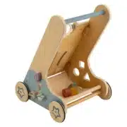 lauflernwagen Play With Me aus Holz mit Motorik-Spielbrett