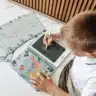 LCD-Schreibtafel mit transparentem Display