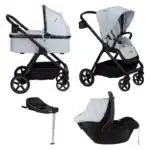 inderwagen Nube 4-in-1 mit Babywanne, Sportsitz, Babyschale und ISOFIX-Basis